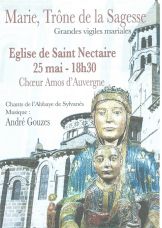 Affiche concert église Saint-Nectaire
