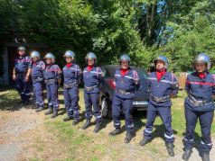 Les sapeurs pompiers d‘Aydat