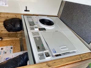 Espace laverie automatique