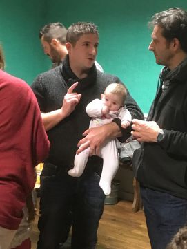 Alissa avec son père