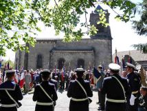 la fanfare d‘Aydat - église de Ponteix