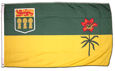 Drapeau de la province du Saskatchewan